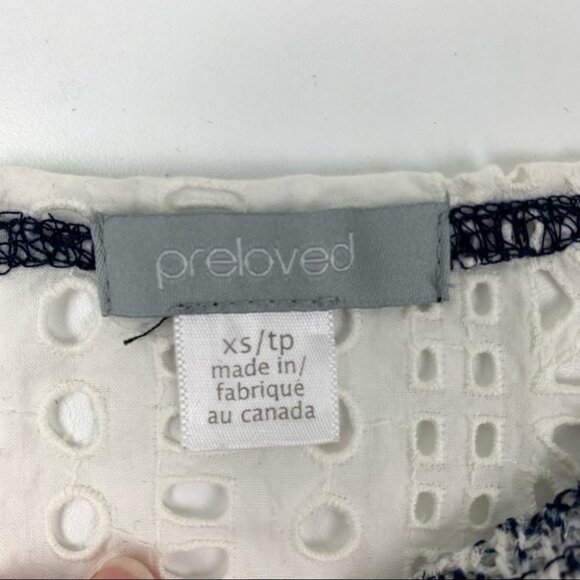 Preloved Sleeveless Knit Cropped Sweater size xs - Picture 2 of 7